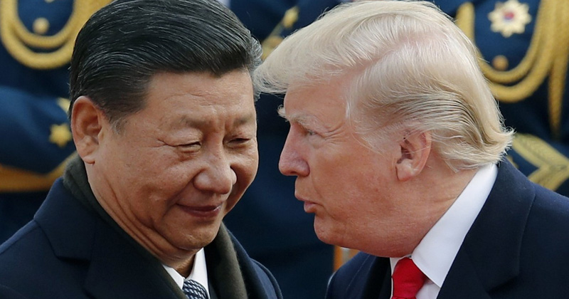 Donald Trump and Xi Jinping