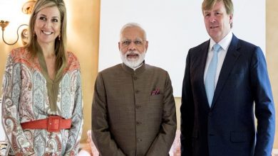 Dutch King and Narendra Modhi