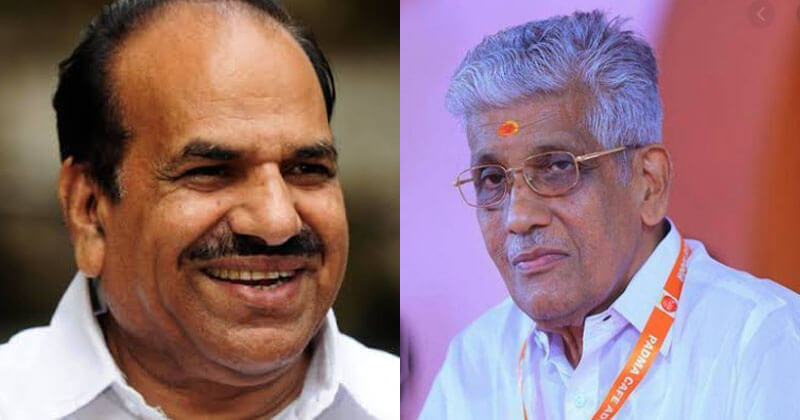 kodiyeri and sukumaran nair