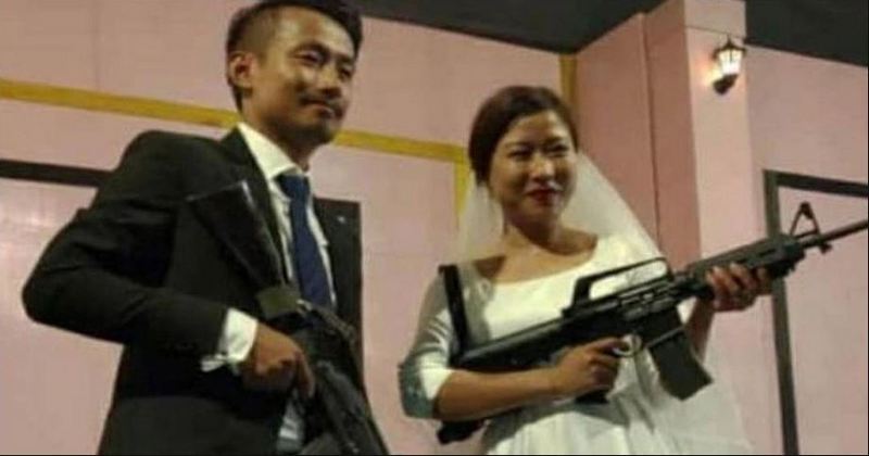 COUPLES WITH GUN