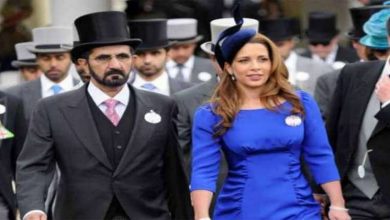 DUBAI RULER AND HAYA PRINCESS