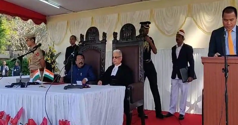 P S SREEDHARAN PILLAI MIZORAM GOVERNOR OATH