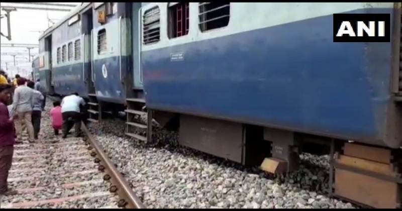 EXPRESS TRAIN DERAILED