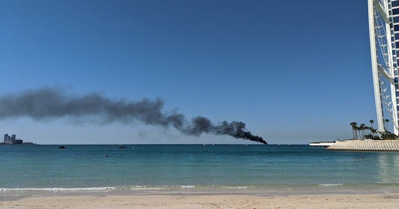 DUBAI FIRE ACCIDENT
