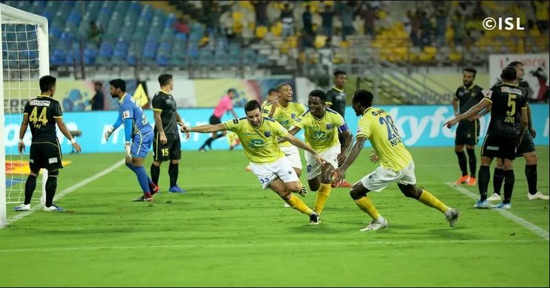 ISL KERALA BLASTERS VS HYDERABHAD