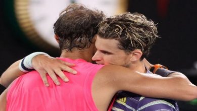 dominic tiem and rafeal nadal