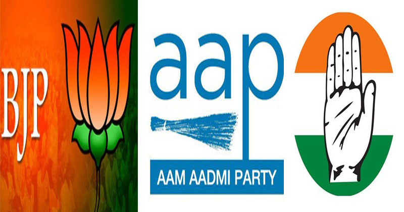 BJP-AAD-ADMY-CONGRESS