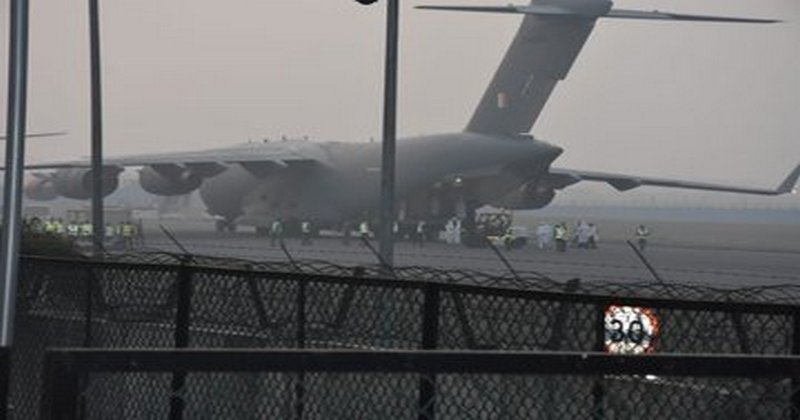 CHINA WUHAN EVACUEE INDIAN AIR FORCE