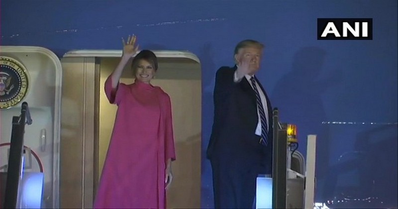 PRESIDENT TRUMP AND MELANIA TRUMP