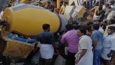 CONCRETE MIXER ACCIDENT