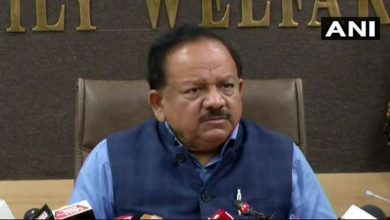 HEALTH MINISTER HARSH VARDHAN