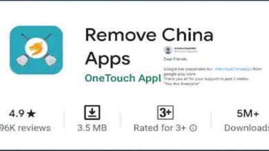 REMOVE CHINA APPS