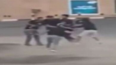 BEATING IN KUWAIT STREET