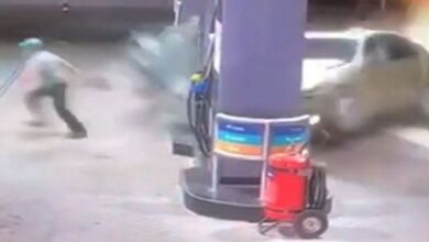 SHARJAH PETROL PUMB ACCIDENT