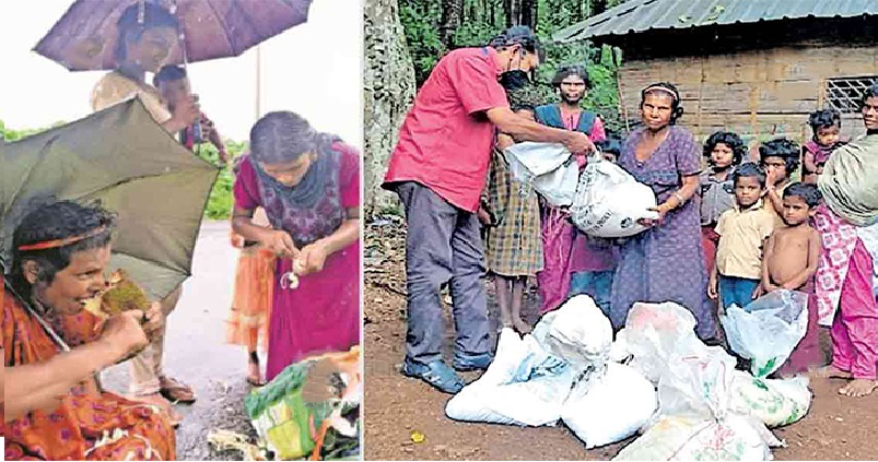 പട്ടിണി മൂലം പച്ച ചക്ക കഴിച്ച് ആറംഗ കുടുംബം: ഒടുവിൽ ആദിവാസി കുടുംബത്തിന് റേഷൻ അനുവദിച്ചു